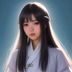 邪恶少女漫画典型黑化主角形象示意，精致的五官配合冷峻的眼神，衣着考究但气场强势，是复仇型女主的经典造型